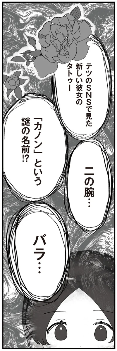 二の腕…　バラ…