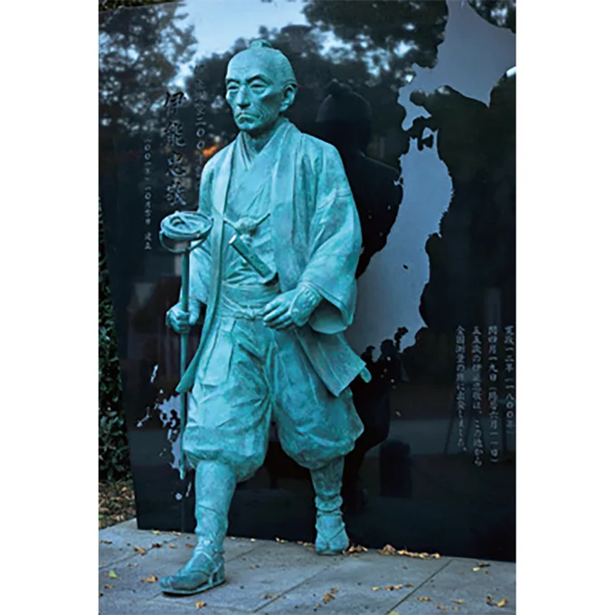 伊能忠敬像(富岡八幡宮/東京都江東区)