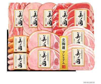 スライスセット 北海道産豚肉使用 UKH-58｜参考小売価格 5,400円(税込)