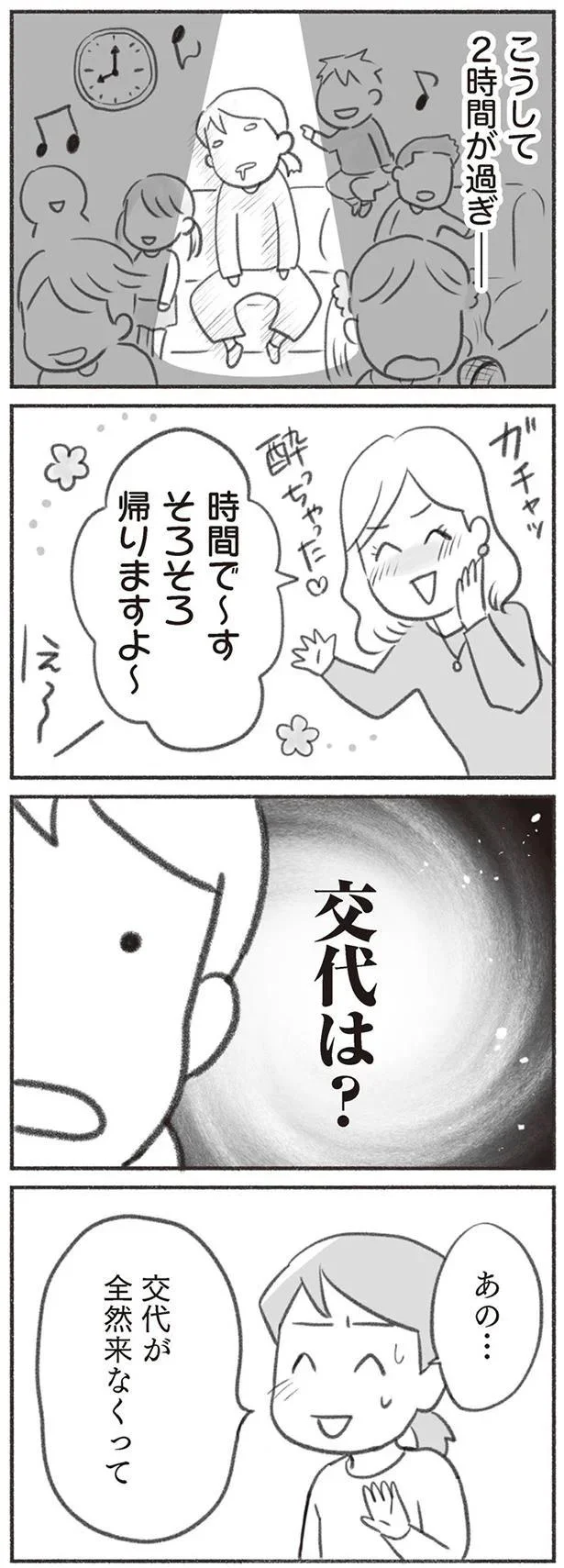 2時間が過ぎ