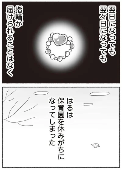 指輪が届けられることはなく