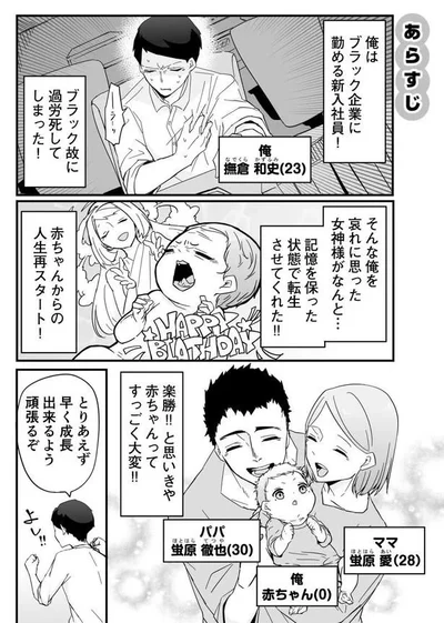 『赤ちゃんに転生した話』より