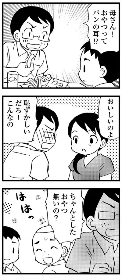 ちゃんとしたおやつ無いの？