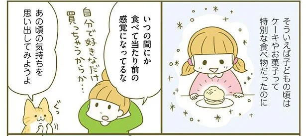 好きなものは「ごちそう」にしてたまに楽しむ！ 高すぎない目標で楽しく痩せる方法／ネコちゃんのゆるゆるダイエット塾（5）