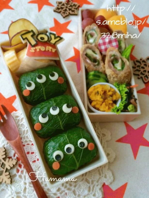 『トイ・ストーリー』の名わき役で、暑い夏もさわやかに！【キャラ弁】