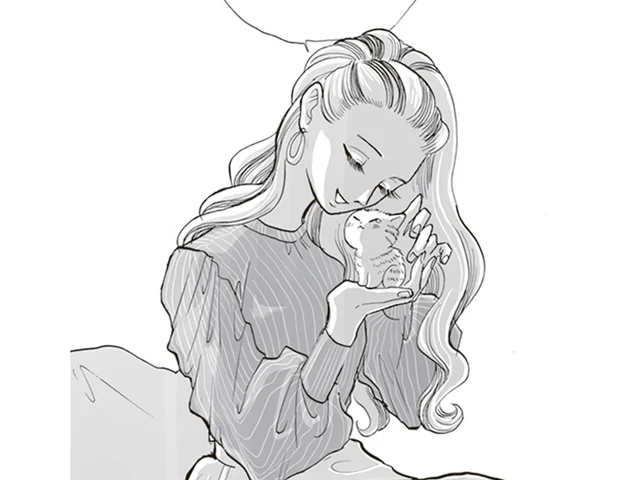 小さな背中に寂しさが滲んでる。なんとかこの子猫の居場所になりたい！／トラと陽子（1）
