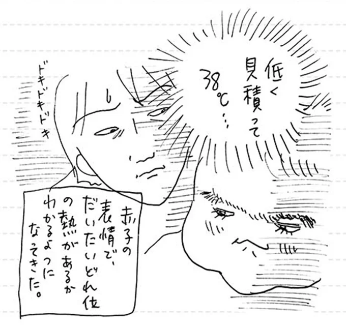低く見積って38℃…