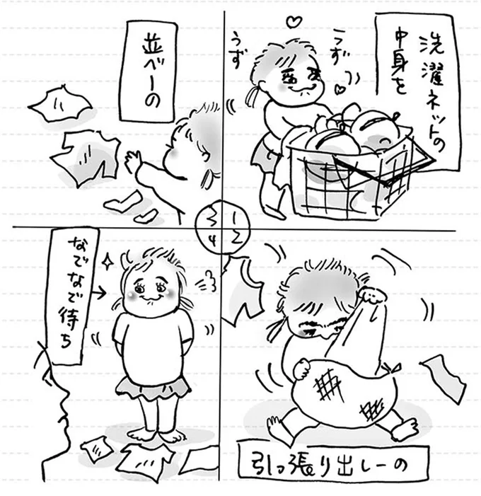 洗濯ネットの中身を