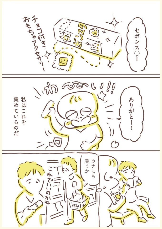 私はこれを集めているのだ