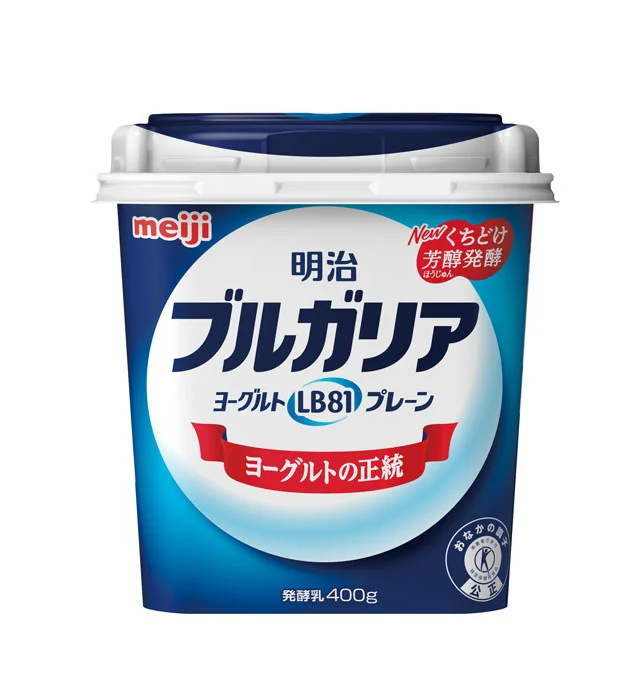 明治ブルガリアヨーグルトLB81プレーン 400ｇ ￥302／明治