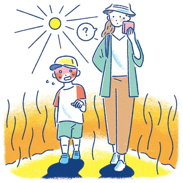 夏休み中の子どもは熱中症になりやすい!?