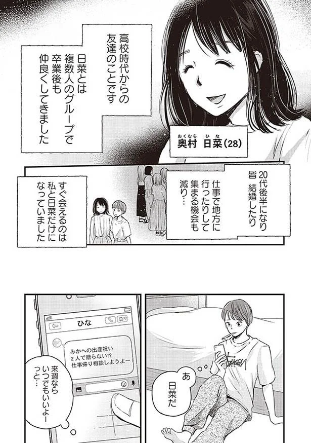 高校時代からの友達のことです