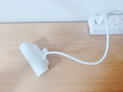 充電はUSBタイプ