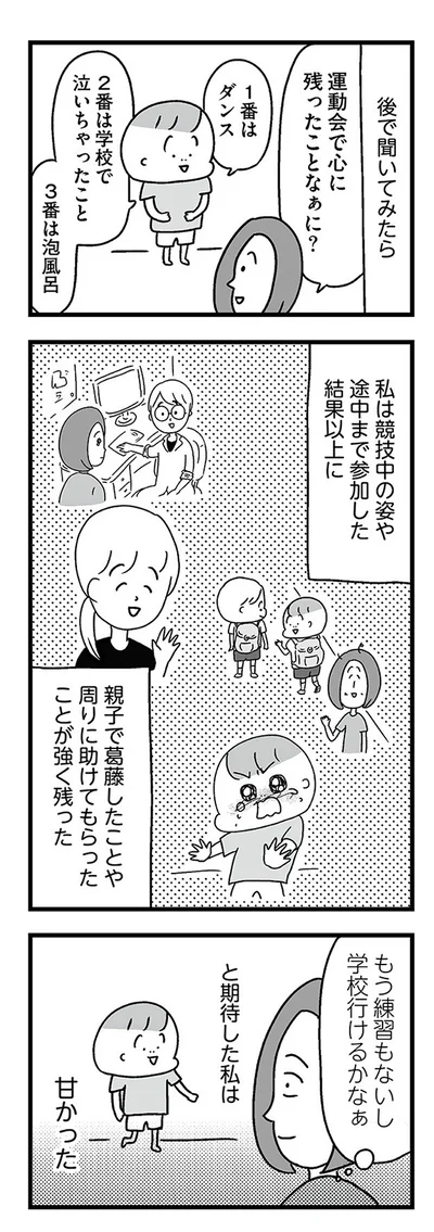 後で聞いてみたら