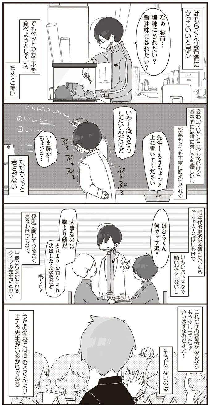 もう少しモテたっていいはずなのだけど…
