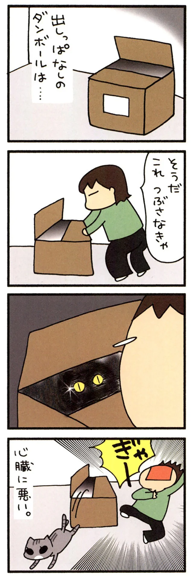 ダンボールの罠
