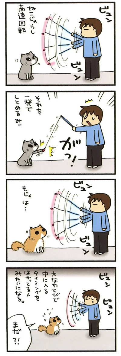 高速回転を克服できないもじゃ