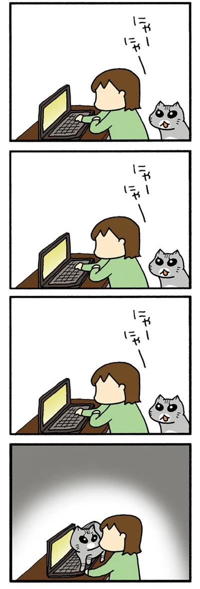 主張するみぃ