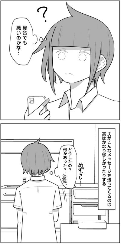 具合でも悪いのかな…