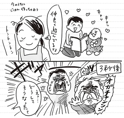 3秒後