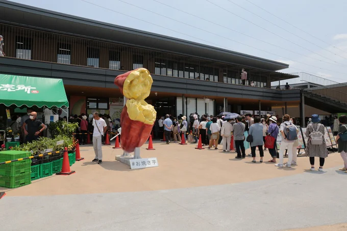 4月にオープンした「道の駅 常総」