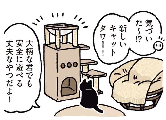 新しいキャットタワー!