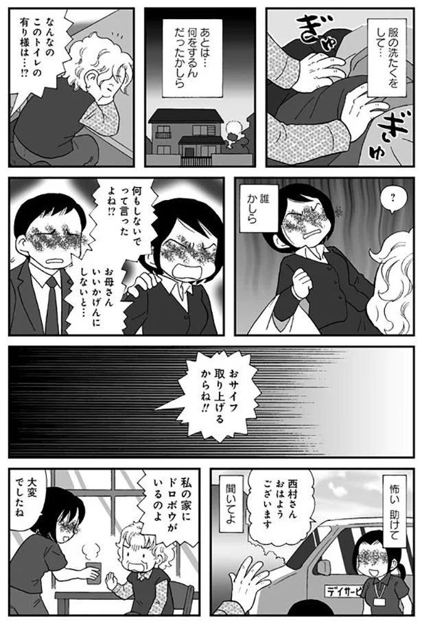私の家にドロボウがいるのよ