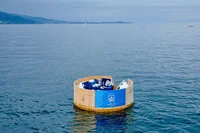 海に浮かべた巨大な桶に乗ってカラオケするだって…？「まさにカラ桶」星野リゾートの企画力が限界突破してる！
