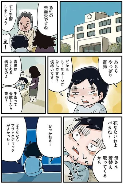 急性の虫垂炎ですね