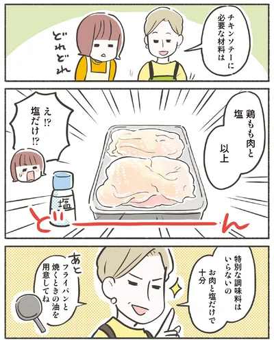 チキンソテーに必要な材料は