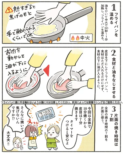 そんなに焼いて焦げないんですか⁉