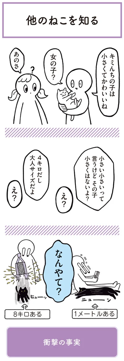 小さい小さいって言うけど　その子小さくはないよ？