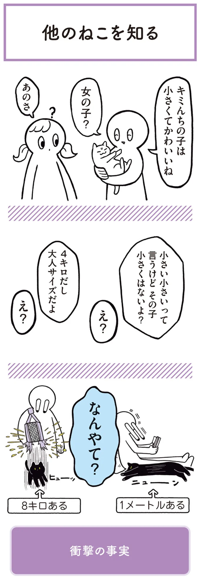 小さい小さいって言うけど　その子小さくはないよ？