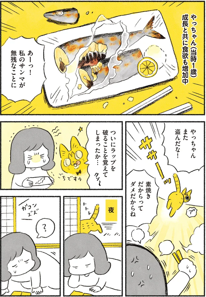 やっちゃんの食欲