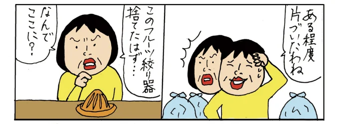 捨てたはずの「フルーツ絞り器」がなぜここに?