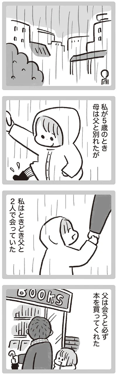 私はときどき父と2人で会っていた