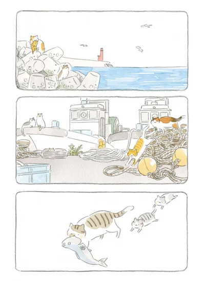 猫も暮らす