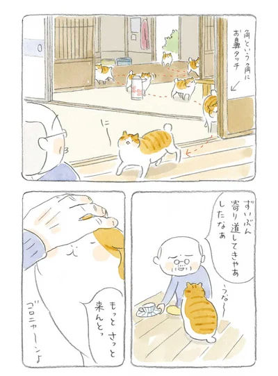 ずいぶん寄り道してきやあしたなぁ