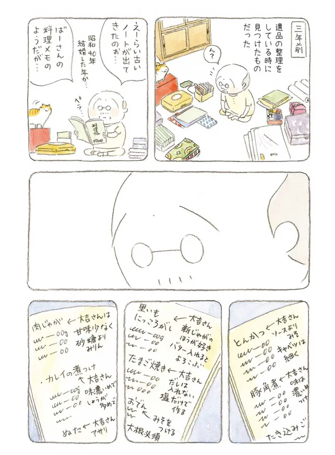 えーらい古いノートが出てきたのぉ