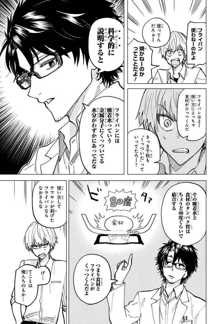 フライパン使わねーのかよ