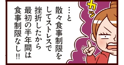 過去のダイエットでまちがっていたこと「食事制限」