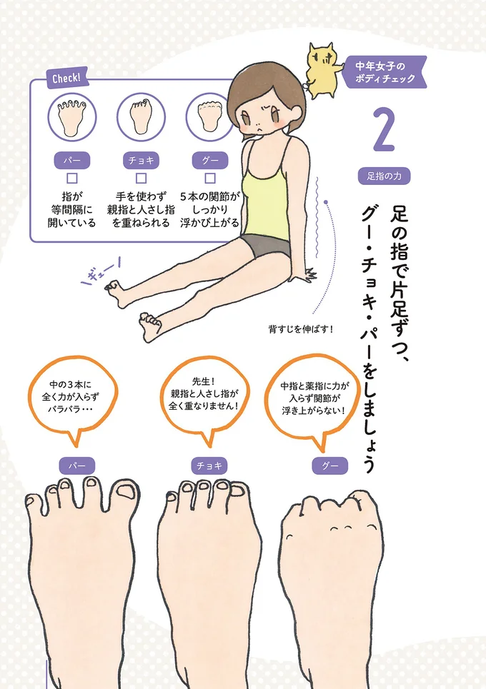 グー・チョキ・パーをしましょう