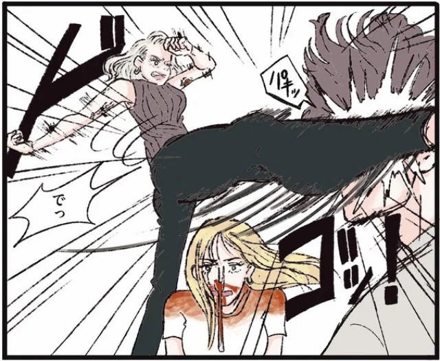 ナツさんの回し蹴り