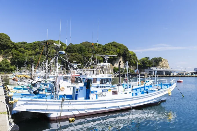 青い海と空、緑の山並みに囲まれ、都会の喧騒も忘れられる