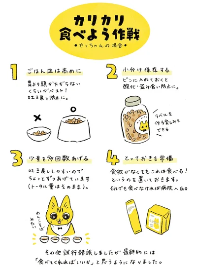 カリカリ食べよう作戦
