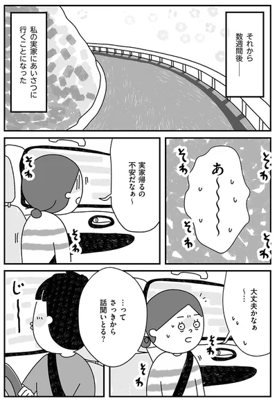 実家帰るの不安だなぁ～