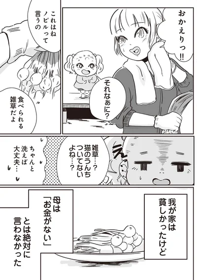 母は「お金がない」とは絶対に言わなかった