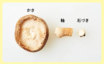 生のしいたけと同じように使える