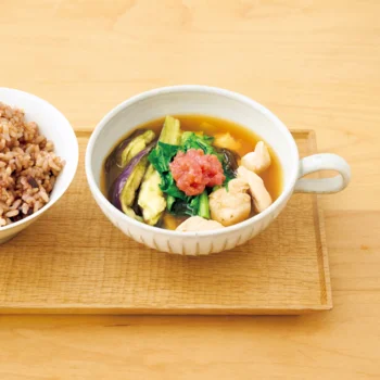 暑すぎる夏の疲れに効く！ マグカップ×レンジで作るラクチン養生スープ