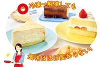 冷凍→解凍しても風味はほぼ変化なし！ いろいろな冷凍ケーキを実食検証／食材の冷凍、これが正解です！（10）